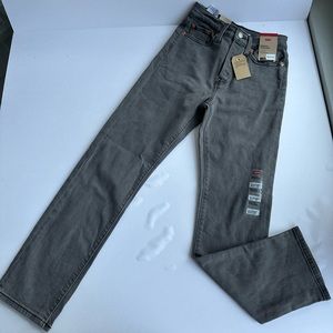 Levi’s premium wedgie straight jeans women’s size 25 gray